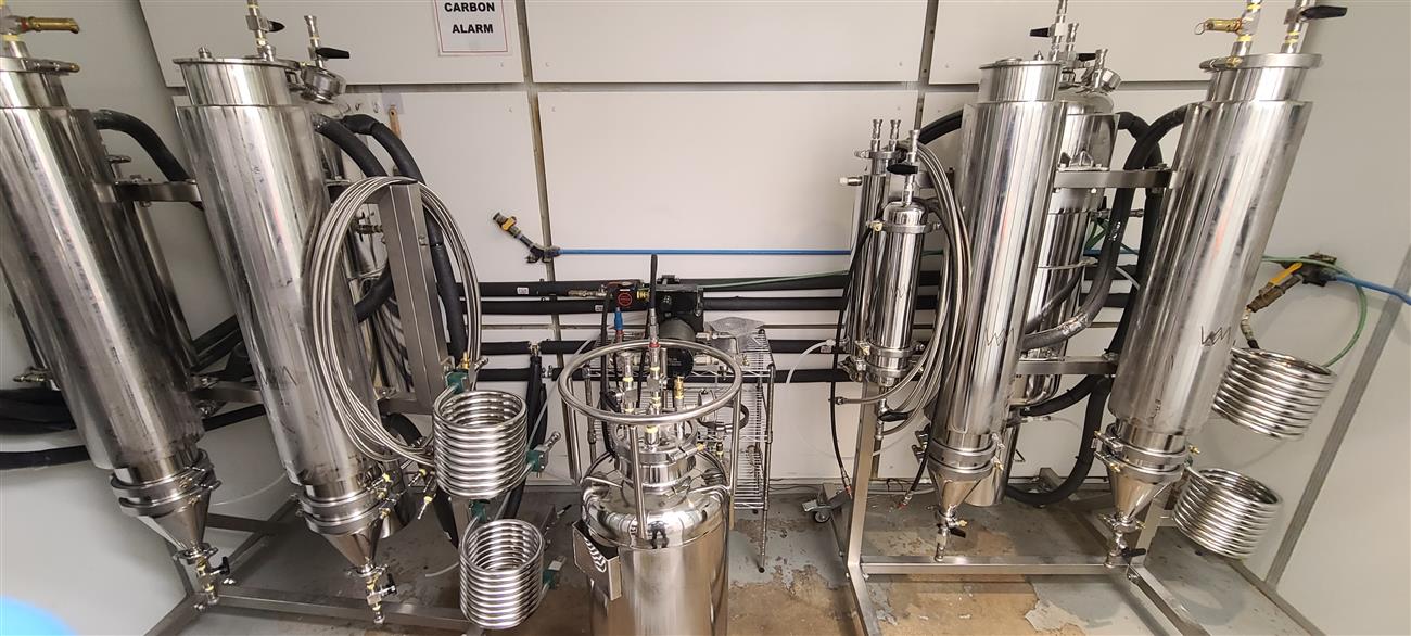 COT column array in the White Mousse lab