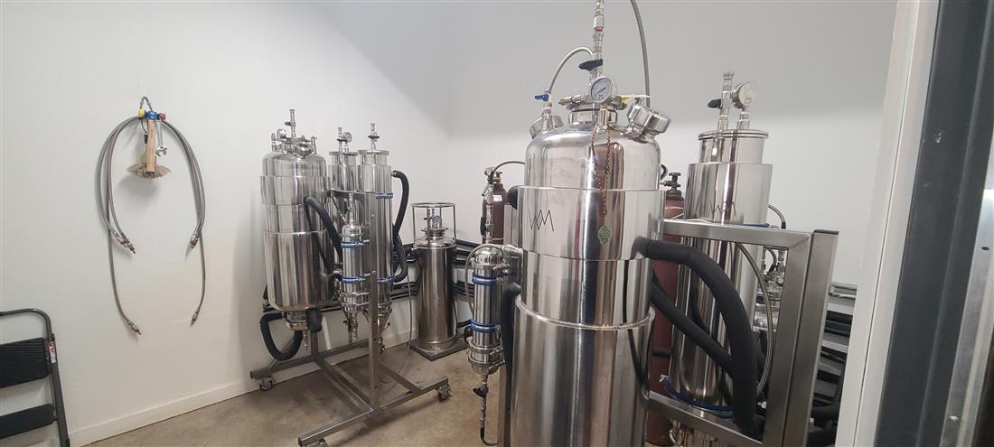 Clean room setup, Oklahoma installation