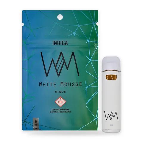 White Mousse Live Resin AIO, Indica