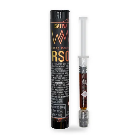 White Mousse RSO, Sativa
