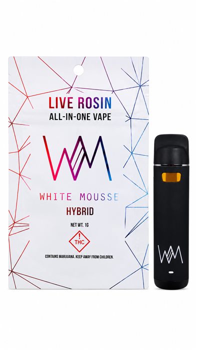 White Mousse Live Rosin AIO — Hybrid